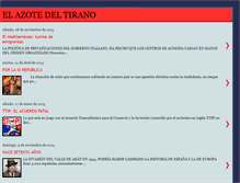 Tablet Screenshot of el-azote-del-tirano.blogspot.com