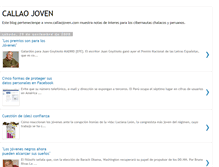 Tablet Screenshot of callaojoven.blogspot.com