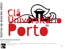 Tablet Screenshot of clauniversitarioporto.blogspot.com