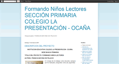 Desktop Screenshot of colpresentacionlectores.blogspot.com