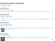 Tablet Screenshot of drammensmarkamultisport.blogspot.com