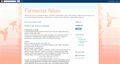 Desktop Screenshot of farmaciasfake.blogspot.com