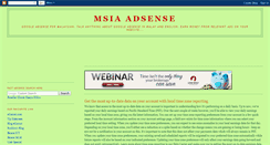 Desktop Screenshot of msiaadsense.blogspot.com