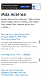 Mobile Screenshot of msiaadsense.blogspot.com