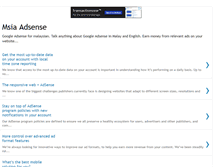 Tablet Screenshot of msiaadsense.blogspot.com