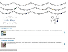 Tablet Screenshot of bottlesandflags.blogspot.com