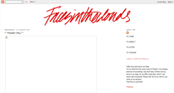Desktop Screenshot of facesintheclouds.blogspot.com