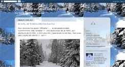 Desktop Screenshot of grand-fondeur.blogspot.com