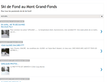 Tablet Screenshot of grand-fondeur.blogspot.com