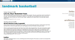 Desktop Screenshot of landmarkhs2.blogspot.com