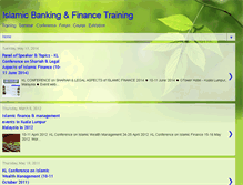 Tablet Screenshot of islamic-banking-finance-training.blogspot.com