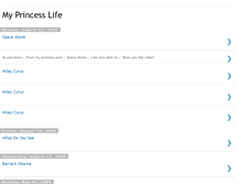 Tablet Screenshot of my-beautiful-princess-life.blogspot.com
