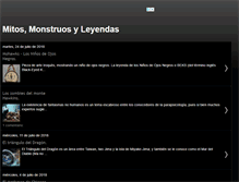 Tablet Screenshot of mitosmonstruosyleyendas.blogspot.com