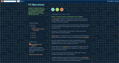 Desktop Screenshot of fcbarcelone-fr.blogspot.com
