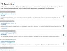 Tablet Screenshot of fcbarcelone-fr.blogspot.com