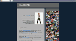 Desktop Screenshot of lionelcampoy.blogspot.com