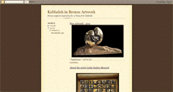 Desktop Screenshot of kabbalahinbronze.blogspot.com