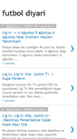 Mobile Screenshot of futboldiyari.blogspot.com
