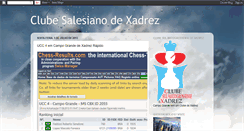 Desktop Screenshot of clubesalesianodexadrez.blogspot.com