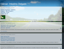 Tablet Screenshot of cancerdeintestinodelgado.blogspot.com