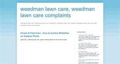 Desktop Screenshot of lawncareweedman.blogspot.com