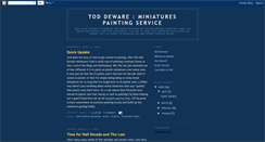 Desktop Screenshot of miniaturespaintingservice.blogspot.com