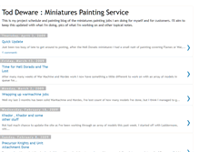 Tablet Screenshot of miniaturespaintingservice.blogspot.com