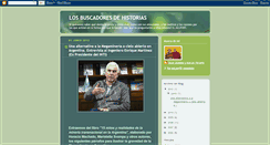 Desktop Screenshot of buscadoresdehistorias.blogspot.com