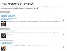 Tablet Screenshot of buscadoresdehistorias.blogspot.com