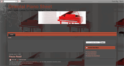 Desktop Screenshot of oriental-pianosheet.blogspot.com