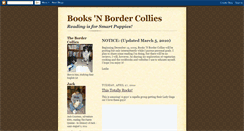 Desktop Screenshot of booksnbordercollies.blogspot.com