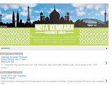 Tablet Screenshot of nota-kembara.blogspot.com