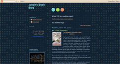 Desktop Screenshot of jorgie-books.blogspot.com