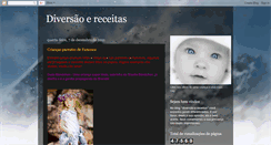 Desktop Screenshot of diversaoereceitas.blogspot.com