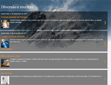 Tablet Screenshot of diversaoereceitas.blogspot.com