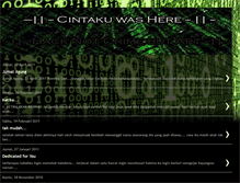 Tablet Screenshot of cintakunewbie.blogspot.com