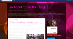 Desktop Screenshot of imabouttodomything.blogspot.com