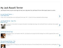 Tablet Screenshot of my-jack-russell-terrier.blogspot.com