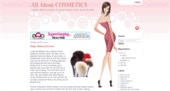 Desktop Screenshot of all-about-cosmetics.blogspot.com