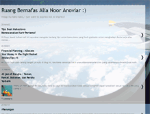 Tablet Screenshot of alianooranoviar.blogspot.com