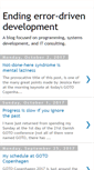 Mobile Screenshot of errordrivendevelopment.blogspot.com