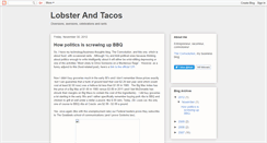 Desktop Screenshot of lobsterandtacos.blogspot.com