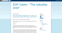 Desktop Screenshot of edpcadre.blogspot.com
