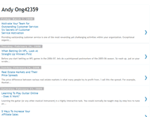 Tablet Screenshot of andyong6939.blogspot.com