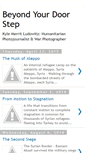 Mobile Screenshot of beyondyourdoorstep.blogspot.com