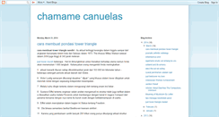 Desktop Screenshot of chamamecanuelas.blogspot.com