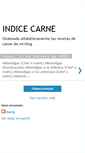 Mobile Screenshot of indicecarne.blogspot.com