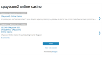 Tablet Screenshot of cpayscom22-online-casino.blogspot.com
