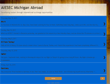 Tablet Screenshot of aiesecmichigan.blogspot.com