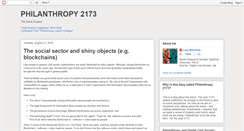 Desktop Screenshot of philanthropy.blogspot.com